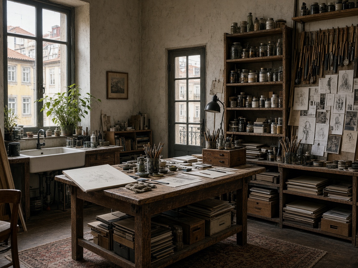 About the Adult art / drawing / painting studio studio at Dawnfield Art Studio